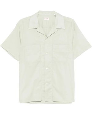 Fursac Short-Sleeve Patch-Pocket Shirt - White