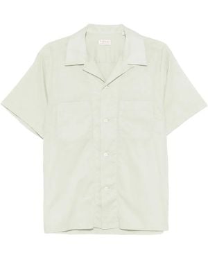 Fursac Short-Sleeve Patch-Pocket Shirt - White
