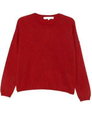 ABSOLUT CASHMERE Kaira Round-Neck Cashmere Jumper - Red