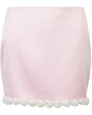 Stolen Stores Cake Ruffled Mini Skirt - Pink