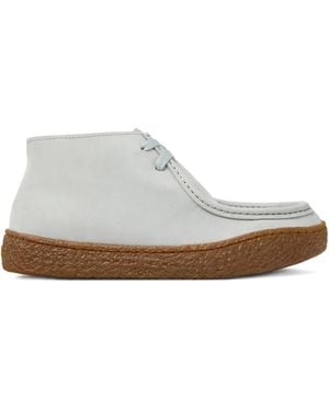 Camper Peu Terreno Lace-Up Desert Boots - White