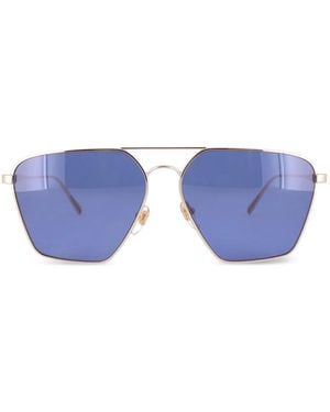 MCM Rectangle-Frame Sunglasses - Blue
