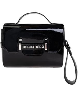 DSquared² Twin Clutch Bag - Black