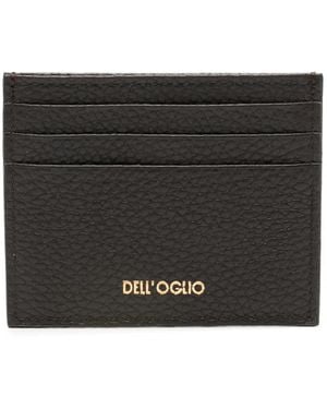 Dell'Oglio Grained-Leather Cardholder - Black