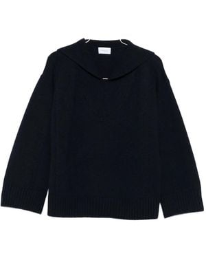 Malo Ribbed Cashmere Sweater - Blue