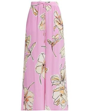 Aje. Mirella Palazzo Trousers - Pink