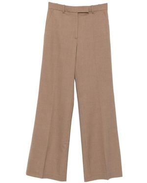 Seventy Belt-Loops Tailored Pants - Natural