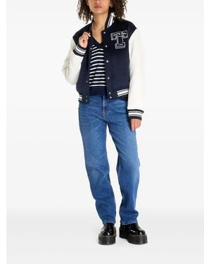 Tommy Hilfiger Letterman Jacket - Blue