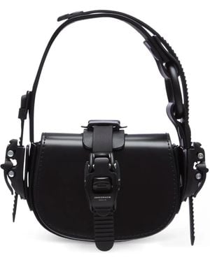 Innerraum Buckle Strap Messenger Bag - Black