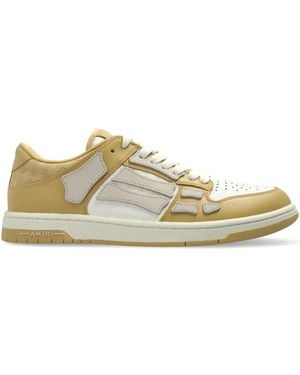 Amiri Ma Quad Skel Trainers - Yellow