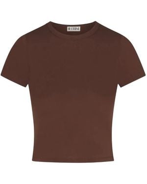ÉTERNE Short-Sleeve Baby T-Shirt - Brown