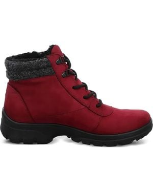 Ara Saas Ankle Boots - Red