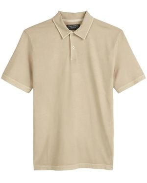Marc O' Polo Button-Up Polo Shirt - Natural