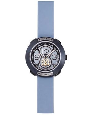 Hydrogen Skull Plaque 29Mm Watch - Blue