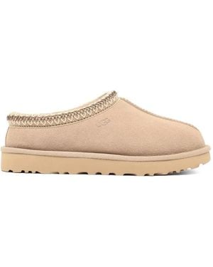 UGG Tasman Ii Embroidered Slippers - Natural