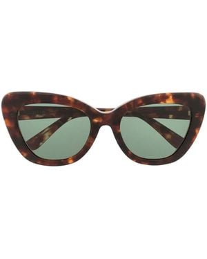 Undercover Tortoise-Shell Cat-Eye Sunglasses - Brown