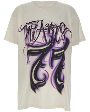 The Attico Logo Print T-Shirt - White