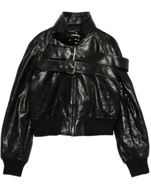 McQueen Hemd Mit Totenkopf-Print - Schwarz