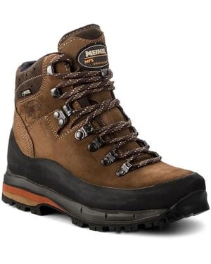Meindl Logo-Patch Boots - Brown