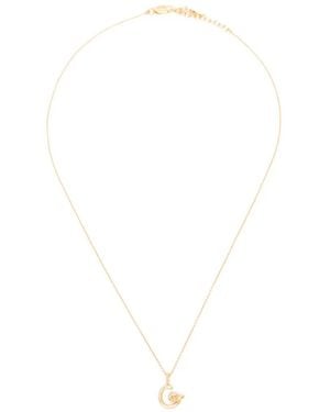 Missoma Collana Curly Molten Mini - Bianco
