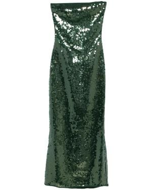 Oséree Vestido Con Lentejuelas - Verde