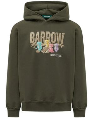 Barrow Sudadera Con Capucha Y Estampado Gráfico - Verde