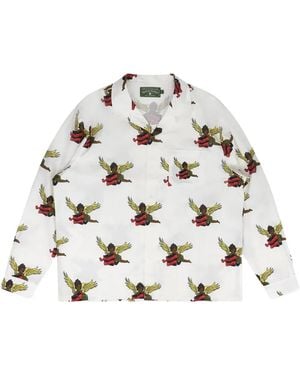 DENIM TEARS Long-Sleeve Shirt - White