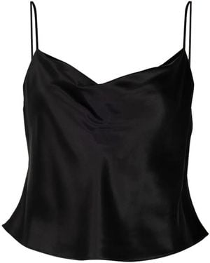 Cinq À Sept Marta Cowl-Neck Top - Black