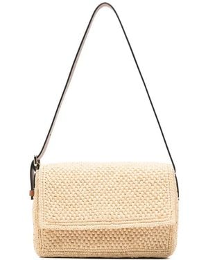 Manebí Natural Schultertasche Aus Leder