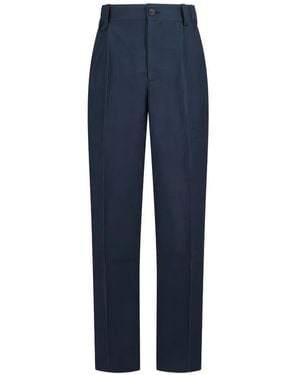 Jacquemus Croisiere Pleated Trousers - Blue