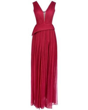 IMROSKA Vestido Largo 32 Iris - Rojo
