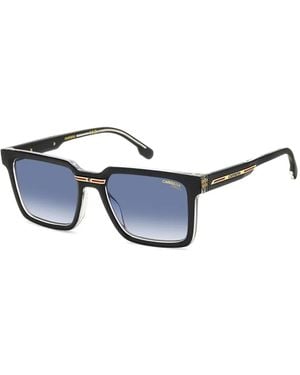 Carrera ビジュートリム スクエアサングラス - ブルー