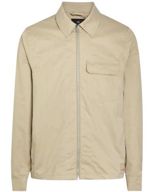 Paul Smith Harrington Shirt Jacket - Natural