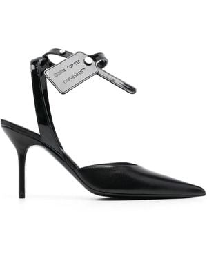 Off-White c/o Virgil Abloh Varnish 95Mm Pumps - White