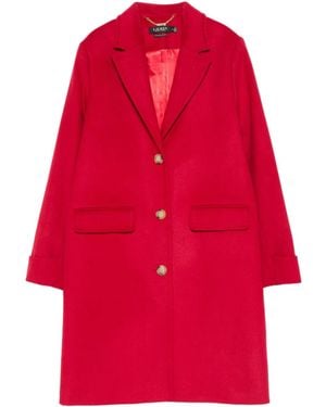 Ralph Lauren Button-pocket Coat - Red