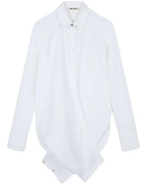 Ports 1961 No.10 Signature Wrap Shirt - White