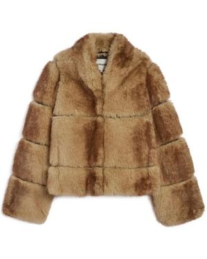 Apparis Sai Jacke mit Einsätzen - Braun