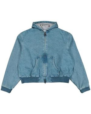 Vetements Denim Hoodie - Blue