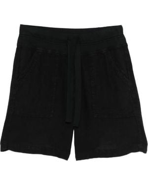 Deha Drawstring Pocket Shorts - Black