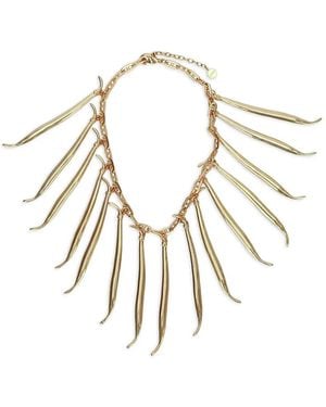 Jacquemus Haricots Bean-Charm Necklace - Metallic