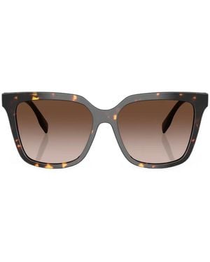 Tory Burch Square-Frame Sunglasses - Brown