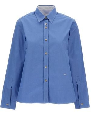 Wales Bonner Long-Sleeve Shirt - Blue
