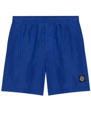 Stone Island Bañador con forro de malla - Azul