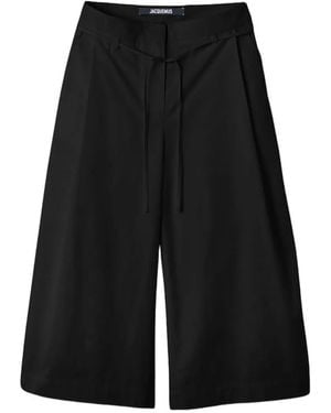 Jacquemus Marin Drawstring Shorts - Black
