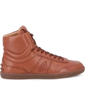 Tod's Lace-Up Trainers - Brown