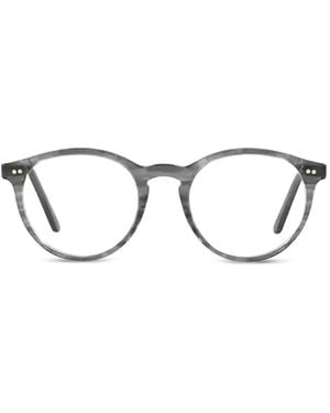 Polo Ralph Lauren Round-Frame Glasses - Gray