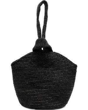 Sensi Studio Sac Cabas À Anse Torsadée - Black