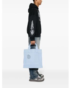 【関税込み】Objects IV Life グレー ミニ トートバッグ OBJECTS IV LIFE ロゴ トートバッグ | グレー | FARFETCH JP