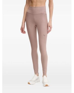 PUMA Leggings Con Stampa Logo - Rosa