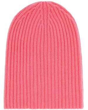 Umit Benan Paradiso Ribbed Beanie Hat - Pink